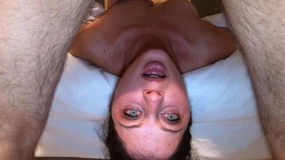 Pinkcandyec Face Fucked Upside Down Amp Cum In Throat