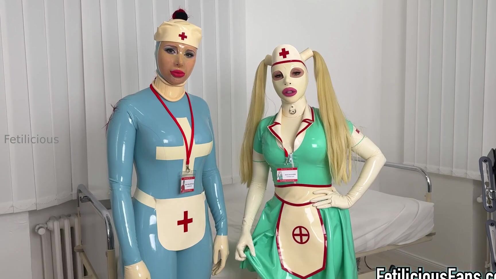 Miss Fetilicious & Nicknamed Mfetilicious 02 - Latex Nurses are the Best!