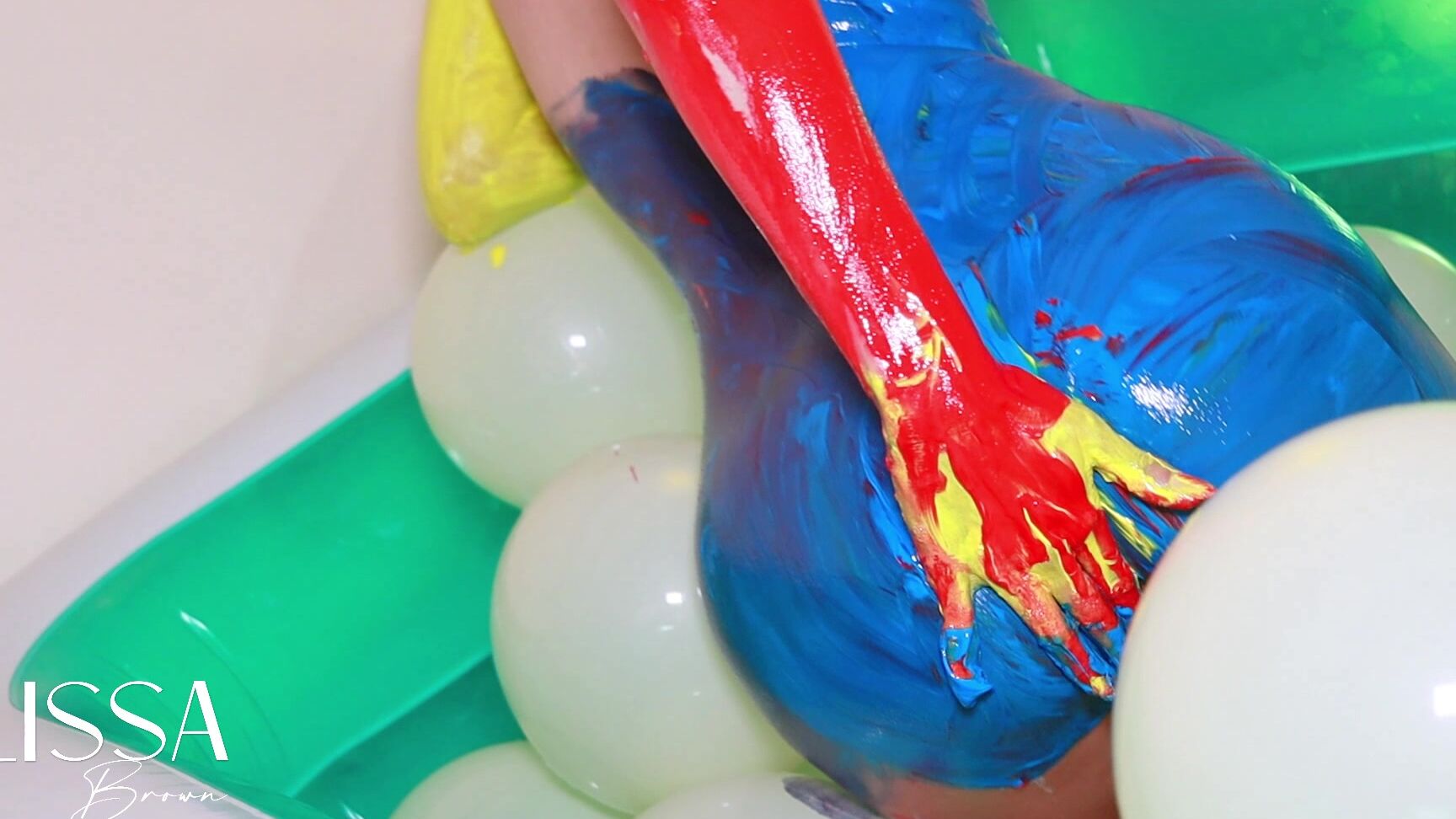 Lissa Brown Dirty And Wet Body Paint