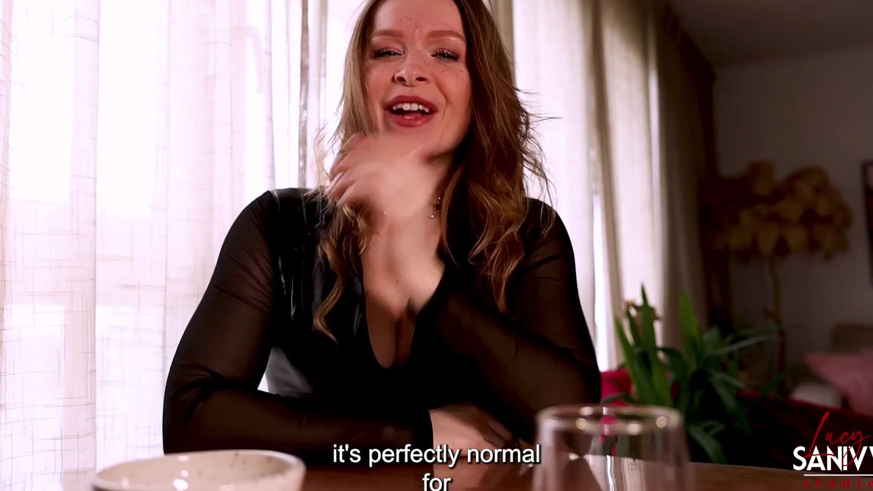 Lucy Sanivy dominates and humiliates her onlyfans video friend in exclusive PpV