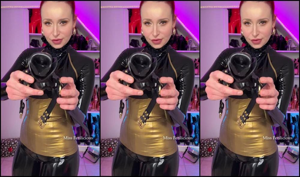 Miss Fetilicious Nicknamed Mfetilicious 12 29 2025 Onlyfans Video Would You Wear This Moanspeak Gag