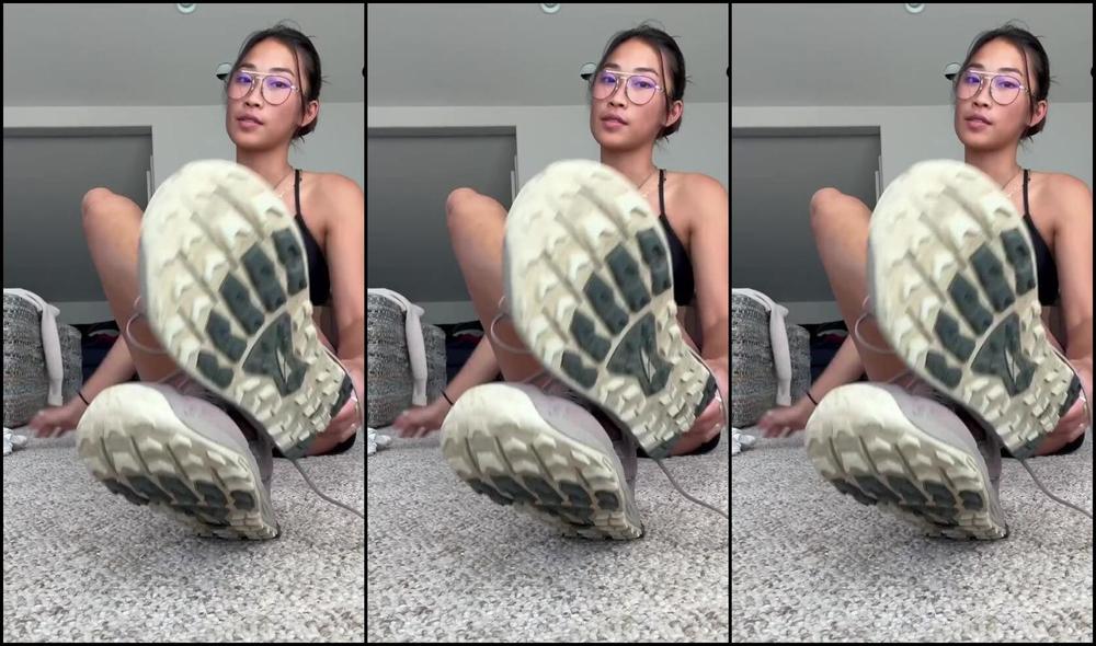 Peyton Nori Nicknamed Peyton Nori 09 17 2025 Onlyfans Video Post Run Worship Shoe And Sock Removal Do You Agree That Worshiping My Sweat Post Workout