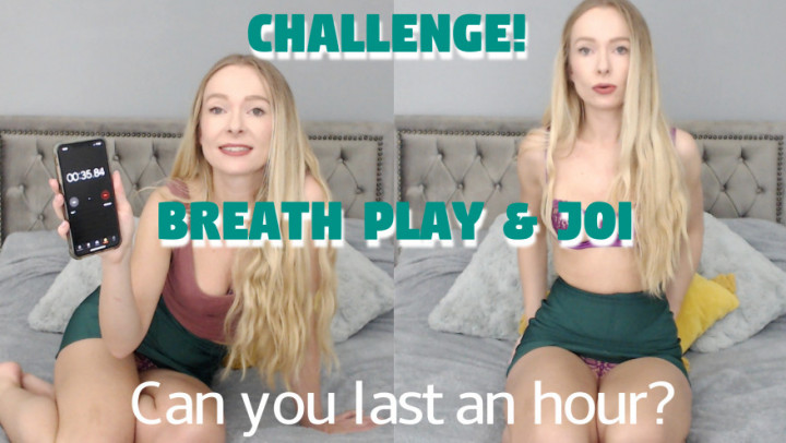 Poster for Breath Play Joi Challenge - November 14, 2019 - Brea Rose - Manyvids Girl - Breath Play, Cum Countdown (Розовое Поле Игра Дыхания)