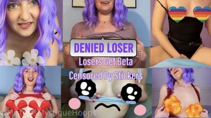 Poster for Mistressmystique - Losers Get Beta Censored By Stickers - Clips4Sale Creator - Femdom, Goddessworship (Фемдом)