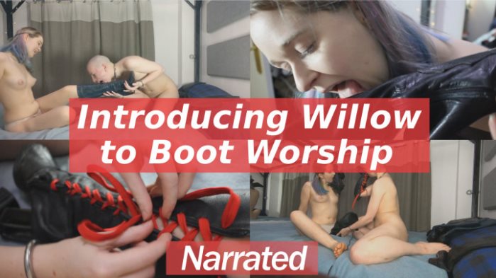 Poster for Eryn Rose - Clips4Sale Shop - Willow'S Intro To Boot Fetish - Narrated - Shoeandbootworship, Bootlicking, Fetish (Эрин Роуз Фетиш)