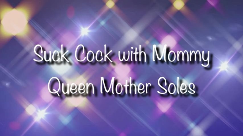 Poster for Manyvids Star - Queenmothersoles - Queenmothersoles Suck Cock With Mommy - Mommy Roleplay, Slave Training, Dildo Sucking (Ролевая Игра С Мамой)