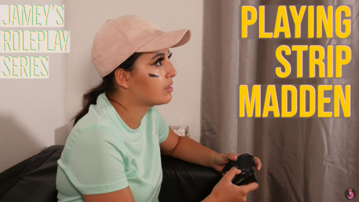 Poster for Summer Fox - Playing Strip Madden - Manyvids Star - Solo Female, Strip Tease, Gaming (Летняя Лиса Игровые)