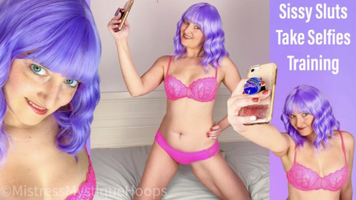 Poster for Sissy Sluts Take Selfies Training - Clips4Sale Shop - Mistressmystique - Sfw, Sissification, Feminization (Феминизация)