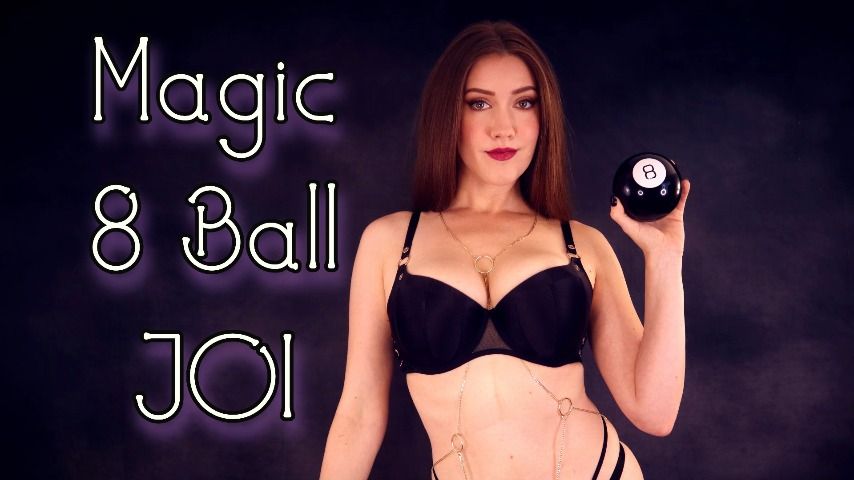 Poster for Manyvids Girl - Scarlettbelle - Magic 8 Ball Joi - October 27, 2022 - Femdom Pov, Joi (Фемдом Pov)