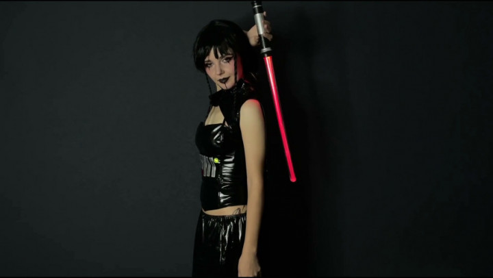 Poster for Manyvids Girl - Lil Cosplay Slut - Darth Vader Cosplay - Striptease - Oct 13, 2022 - Star Wars, Erotic Dancers, Striptease (Лил Косплей Шлюха Стриптиз)