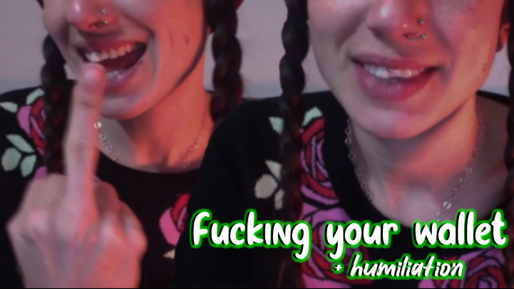 Poster for Fucking Your Wallet + Humiliation - Manyvids Star - Gypsy Maya - Money Fetish, Financial Domination (Цыганка Майя Финансовое Господство)