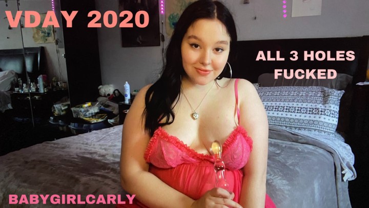 Poster for Babygirlcarly - Manyvids Star - Babygirlcarly All 3 Holes Vday 2020 - Hairy Bush, Kink (Волосатый Куст)