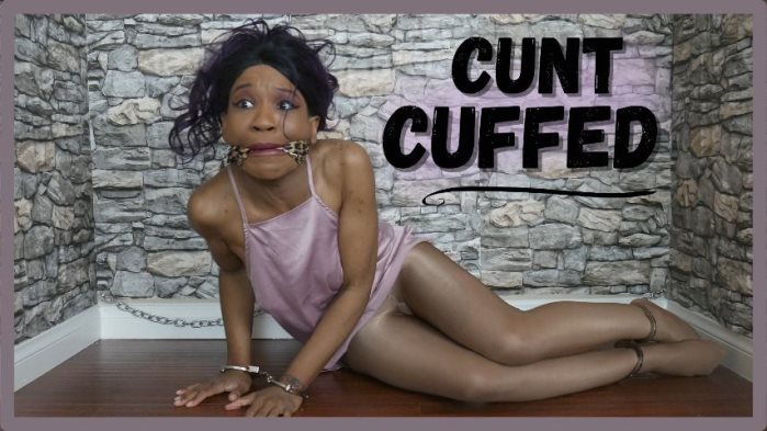 Poster for Cunt Cuffed - Clips4Sale Production - Cupcake Sinclair - Handcuffandshacklefetish, Pantyhose, Struggling (Кекс Синклер Борьба)