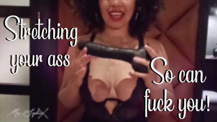 Poster for Manyvids Model - Mrs Sophie667 - Stretching Your Ass So Can Fuck You - Big Toys, Femdom, Black Cock (Миссис Софи667 Чёрный Член)