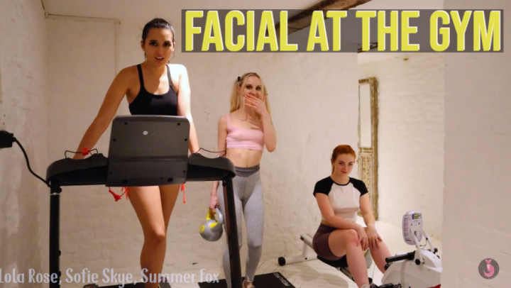 Poster for Summer Fox - Facial At The Gym - Manyvids Model - Girl Girl Girl, Facials, Dildo Sucking (Летняя Лиса Сосание Фаллоимитатора)