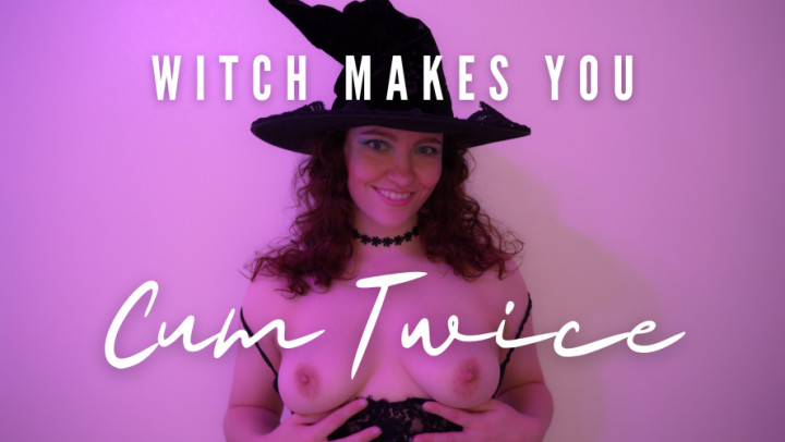 Poster for Nerdysadie - Witch Makes You Cum Twice Joi - Manyvids Girl - Halloween, Joi, Cosplay (Хэллоуин)