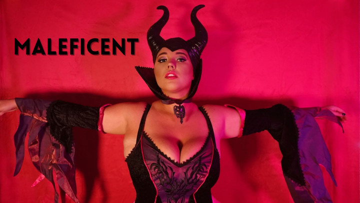 Poster for Manyvids Girl - Annabelle Rogers - Maleficent - Oct 4, 2020 - Whip, Halloween, Supervillain (Аннабель Роджерс Плеть)