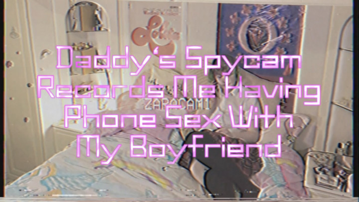 Poster for Zara Lee Xox - Daddy'S Spycam Record Me Having Phonesex - Apr 29, 2023 - Manyvids Star - Voyeur, Hidden Cam, British (Зара Ли Xox Вуайер)