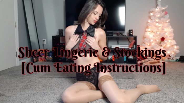 Poster for Sheer Lingerie & Stockings Cei - Clips4Sale Creator - Sage Eldritch - Femdompov, Feetjoi, Pantyhose (Мудрец Элдрич)