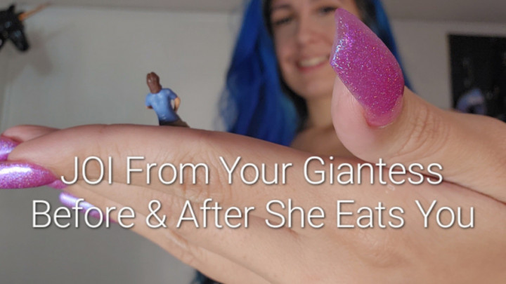 Poster for Joi From A Giantess Before And After She Eats You - Manyvids Star - Freya Reign - Jerkoffinstruction, Vore, Sfw (Фрея Рейн)