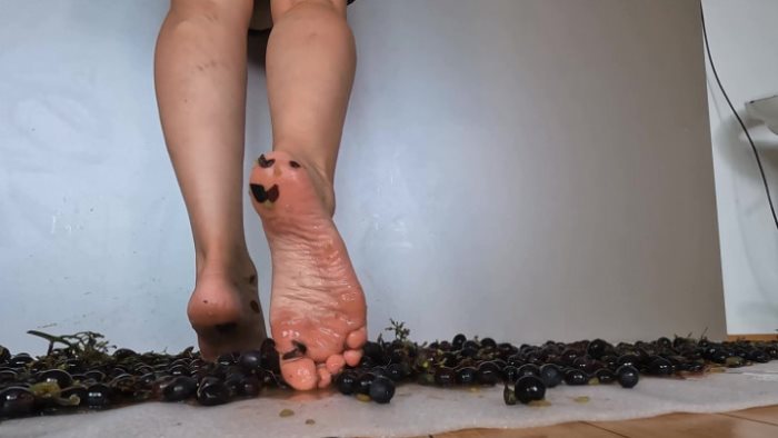 Poster for Wantfeet - Clips4Sale Star - Grape Crush Hd - Foodandobjectcrush, Crush