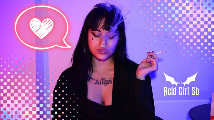 Poster for Acid Girl Sb - Better Than Us Girl - March 14, 2020 - Manyvids Model - Latina, Striptease, Tattoos (Кислотная Девушка Sb Латина)