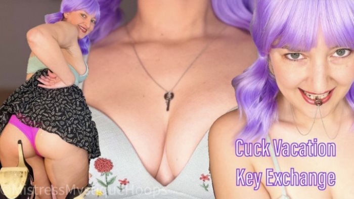 Poster for Clips4Sale Girl - Cuck Vacation Chastity Key Exchange - Mistressmystique - Femdompov, Bratgirls, Humiliation