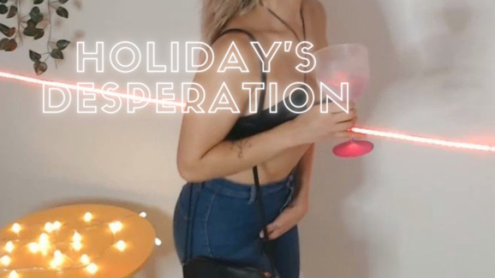 Poster for Akali Lunar - Holiday'S Party Desperation - Dec 29, 2021 - Manyvids Star - Holiday, Jeans/Pants Wetting, Pee (Акали Лунар Праздник)