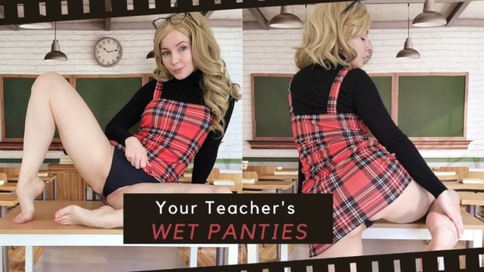 Poster for Your Teacher'S Wet Panties - Clips4Sale Girl - Thetinyfeettreat - Upskirt, Wet, Joi (Мокрый)