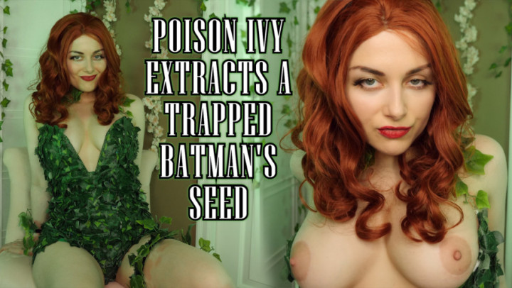 Poster for Manyvids Model - Ellie Idol - Poison Ivy Extracts A Trapped Batman'S S - October 20, 2022 - Supervillain, Cheating (Элли Айдол Суперзлодей)