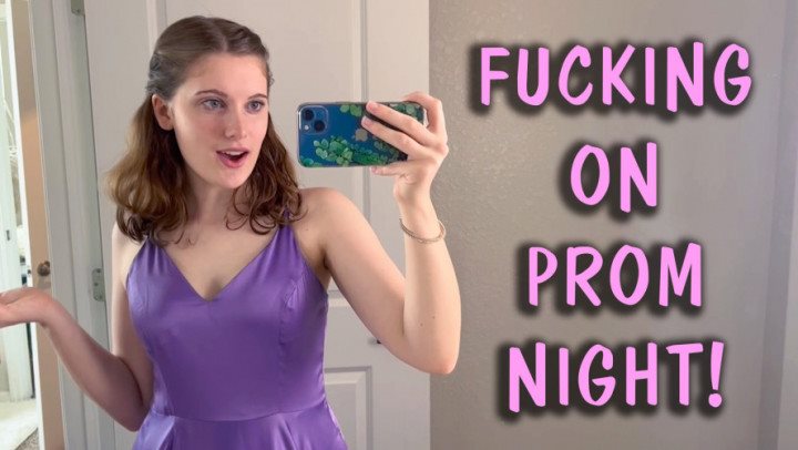 Poster for Vlogging My Real Prom - Clips4Sale Shop - Junejuniper - Teens, Pov Blowjob, Vlog (Июньский Можжевельник Влог)