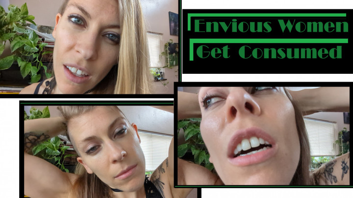 Poster for Envious Women Get Consumed - May 8, 2022 - The3Kins - Manyvids Girl - Muscle Worship, Giantess (Великанша)