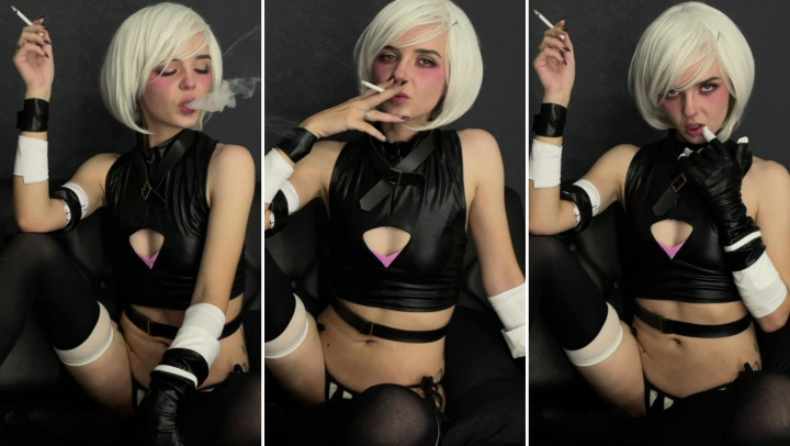 Poster for Manyvids Model - Jack The Ripper - Smoke And Play - Fgo C - Nov 12, 2022 - Lil Cosplay Slut - Cosplay, Smoking (Лил Косплей Шлюха Косплей)