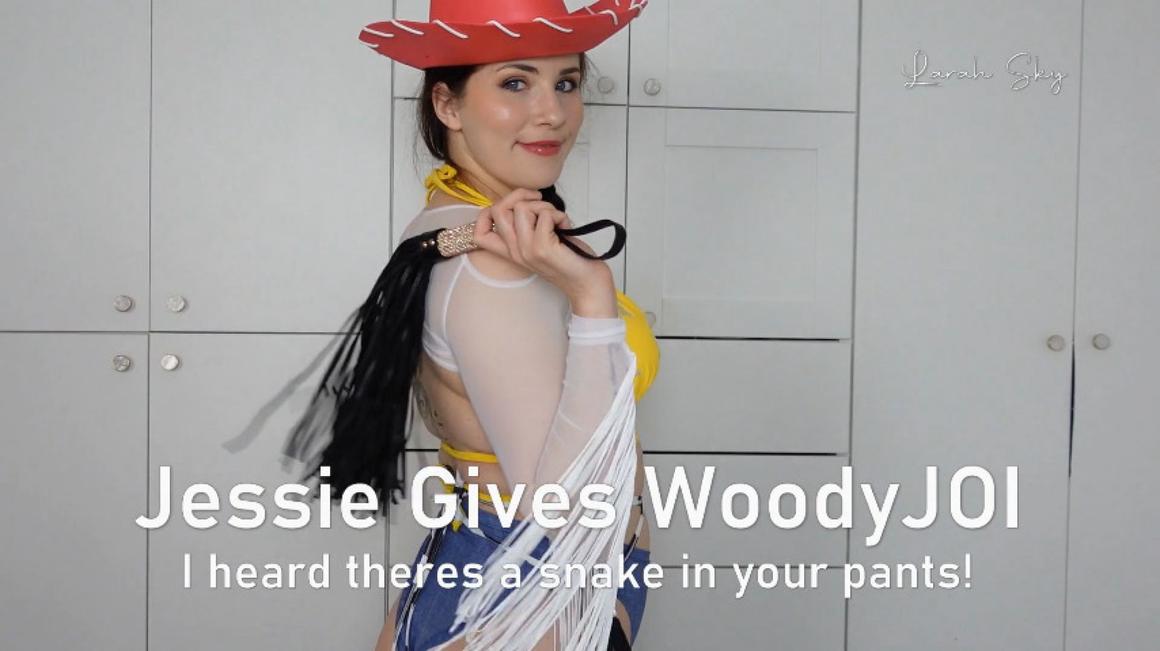 Poster for Halloween Joi - Jessie Toy Story Theme - Manyvids Girl - Larah_Sky - Cowgirl, Costume (На Заказ)