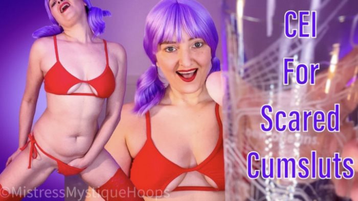 Poster for Mistressmystique - Clips4Sale Star - Cei For Scared Cumsluts - Cei, Bratgirls, Femaledomination