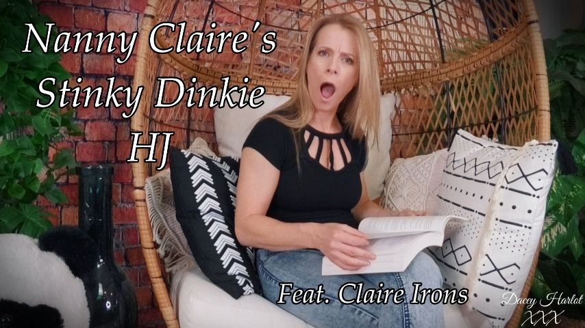 Poster for Theharlothouse - Manyvids Star - Nanny Claire'S Stinky Dinkie Hj - May 08, 2022 - Diaper, Adult Babies, Toilet Fetish (Туалетный Фетиш)