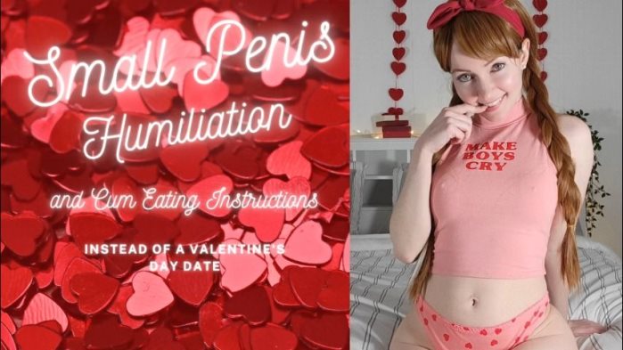 Poster for Sph And Cei Instead Of A Valentine - Clips4Sale Model - Thetinyfeettreat - Joi, Verbalhumiliation (Джой)