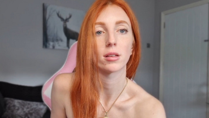 Poster for Manyvids Model - Red_Firesquirt - Sis Giving Small Penis Encouragement - Role Play, Taboo, Joi (Табу)