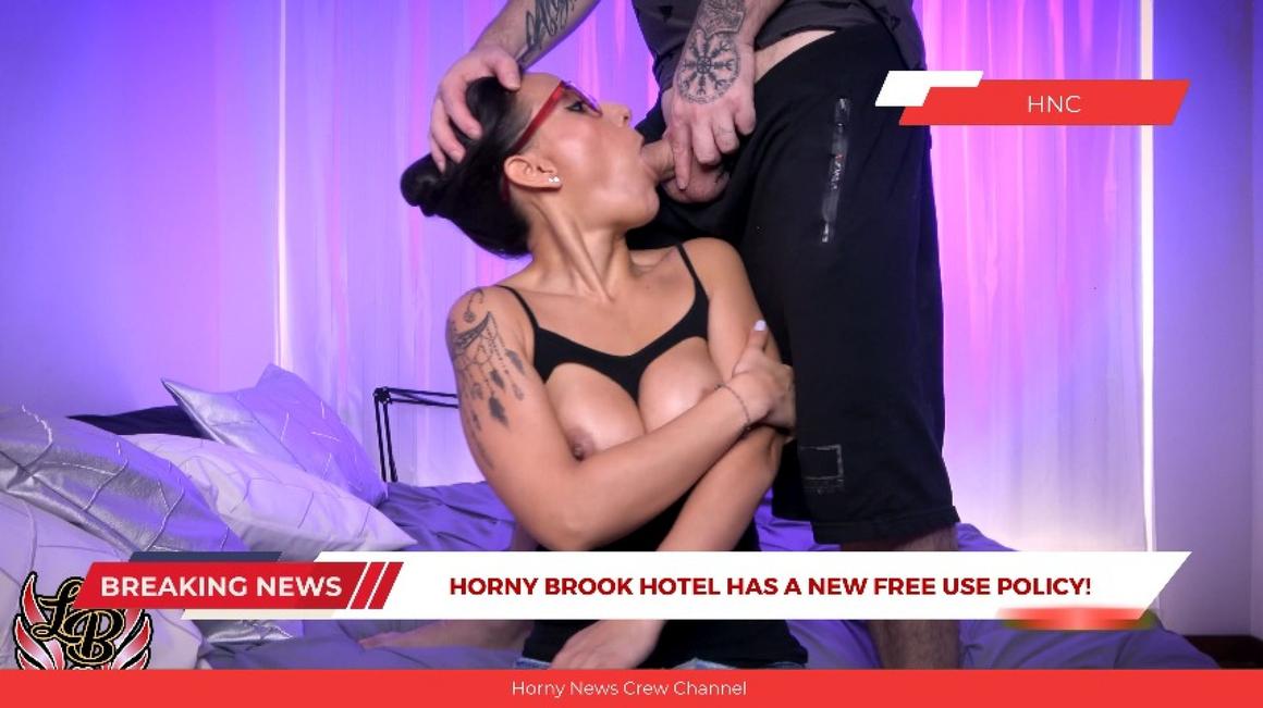 Poster for Lissie Belle - Hnc Breaking News Free Use Policy At The Hbh 4K - Manyvids Girl - Facials, Funny, Role Play (Лисси Белль Смешно)