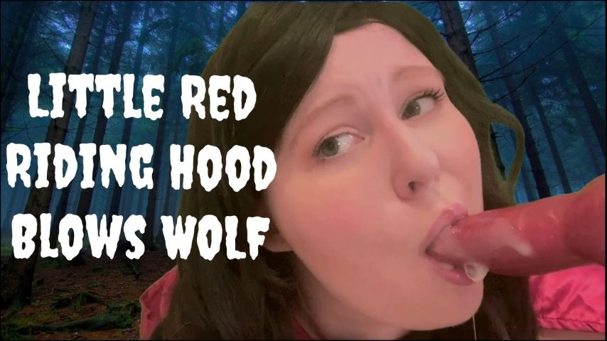 Poster for Little Red Blows Wolf - Sep 10, 2021 - Bonsai Bon - Manyvids Star - Cosplay, Halloween, Femdom (Бонсай Бон Хэллоуин)