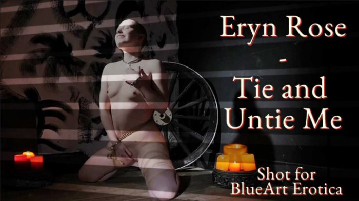 Poster for Tie And Untie Me -  For Blue Art Erotica - Clips4Sale Star - Eryn Rose - Exhibitionism, Selfbondage, Ropebondage (Эрин Роуз Эксгибиционизм)