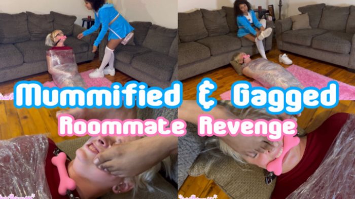 Poster for Clips4Sale Model - Mummified And Gagged Roommate Revenge - Serialprincess666 - Nerd, Footsmelling, Feet (Ботаник)