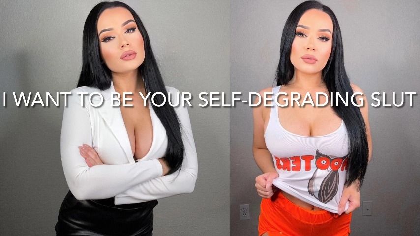 Poster for Manyvids Girl - Mia Jocelyn - I Want To Be Your Self-Degrading Slut - Submissive Sluts, Kink, Facials (Миа Джослин Покорные Шлюхи)