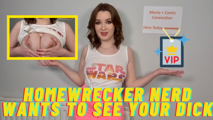 Poster for Manyvids Star - Homewrecker Nerd Wants To See Your Cock - Lana Harding - Nerdy Girls, Jerk Off Instruction (Лана Хардинг Инструкция По Дрочке)