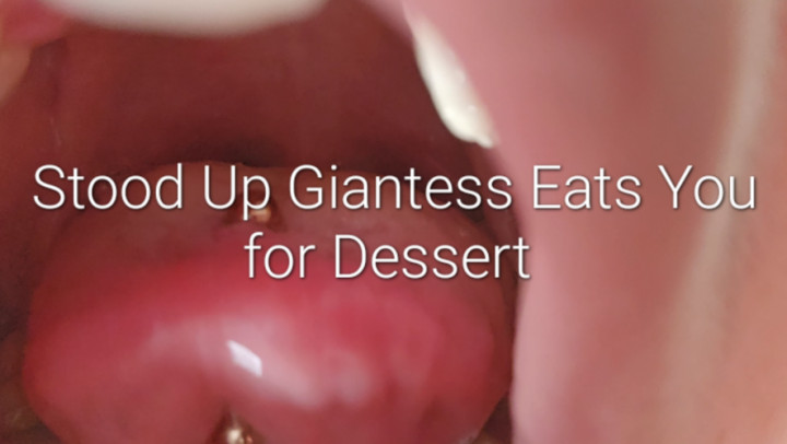 Poster for Manyvids Girl - Stood Up Giantess Eats You For Dessert - Freya Reign - Roleplay, Femdompov (Фрея Рейн)