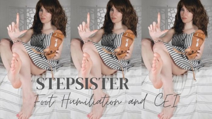 Poster for Clips4Sale Production - Thetinyfeettreat - Stepsister Foot Humiliation And Cei - Feet, Feetjoi (Footjoi)