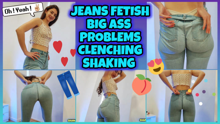 Poster for Shanaxnow - Blue Jeans Fetish Big Ass Problems Clenching Shaking Cheeks - Manyvids Model - Jeansfetish, Assfetish, Whitebooty (Шанакснов Фетиш Задницы)