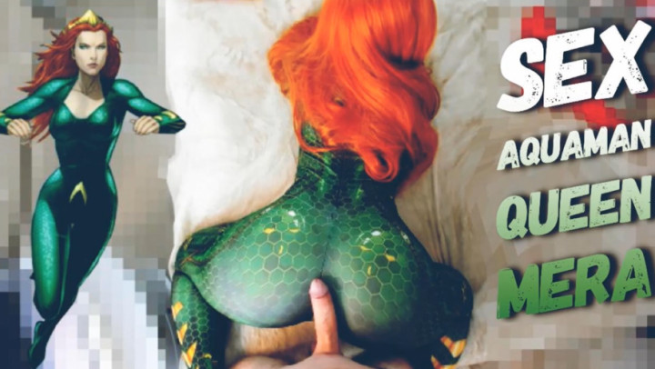 Poster for Emanuelly Raquel - Queen Mera Fucking Hard Cum On Belly - April 27, 2020 - Manyvids Girl - Big Loads, Superheroines (Эмануэли Ракель Супергероини)