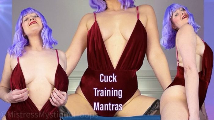 Poster for Clips4Sale Shop - Cuck Training Mantras - Mistressmystique - Femaledomination, Verbalhumiliation, Humiliation (Унижение)