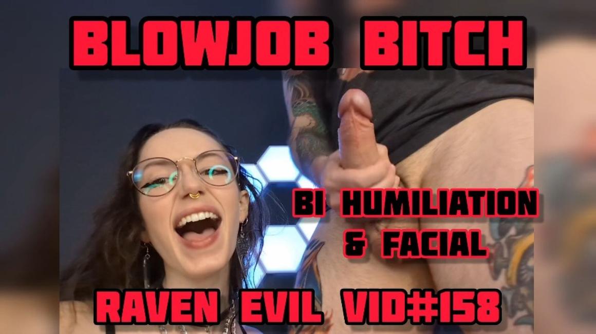 Poster for Blowjob Bitch - Bi Humiliation And Facial - Manyvids Model - Ravenndick - Blow Jobs, Gay Humiliation, Imposed Bi (Минет)